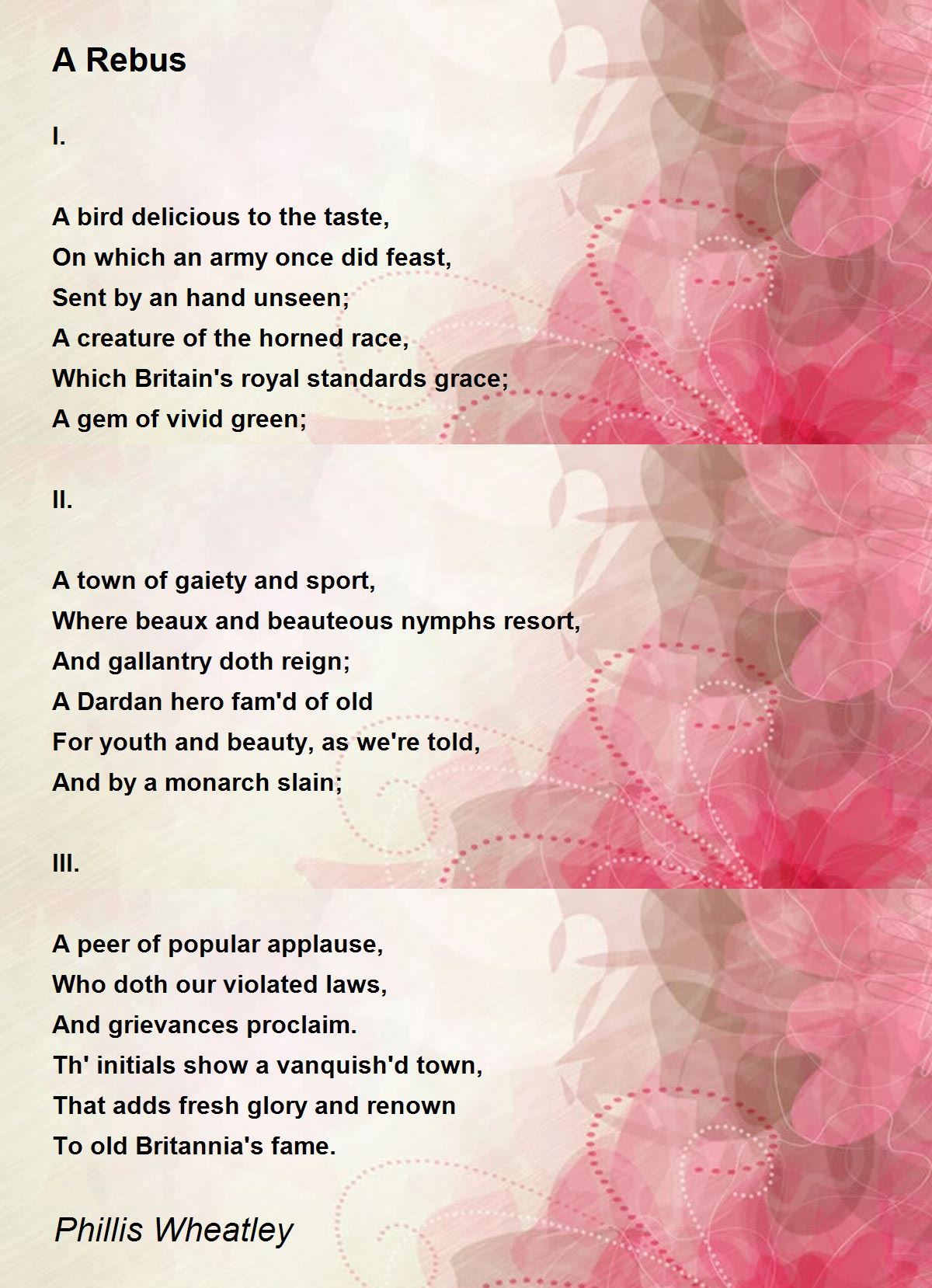 a-rebus-poem-by-phillis-wheatley-poem-hunter-comments