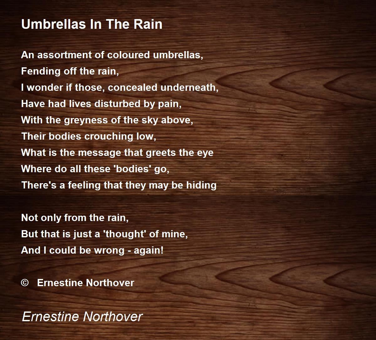 Rain poems for kids picture