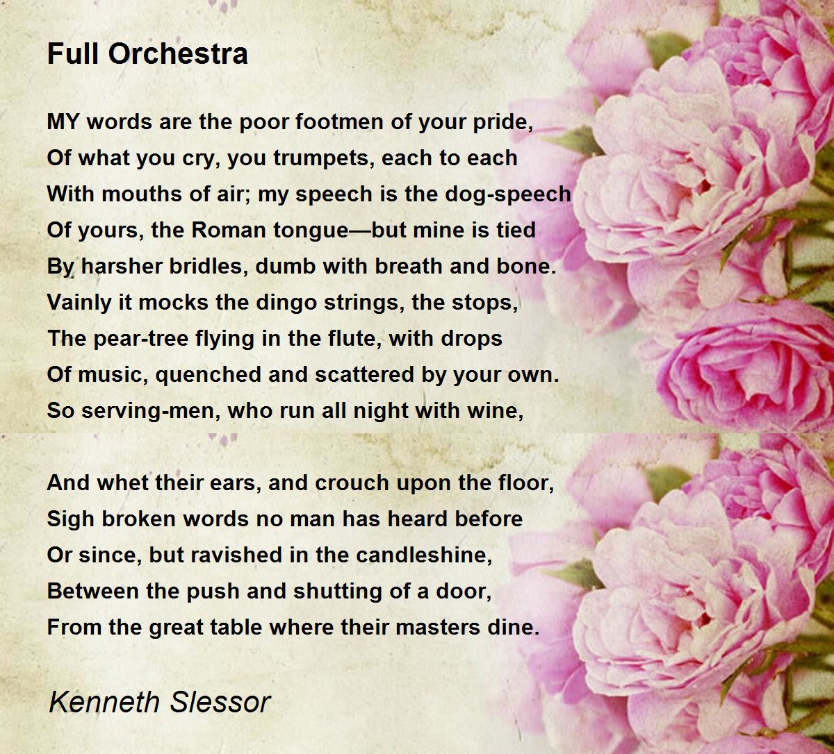 Kenneth slessor speech image