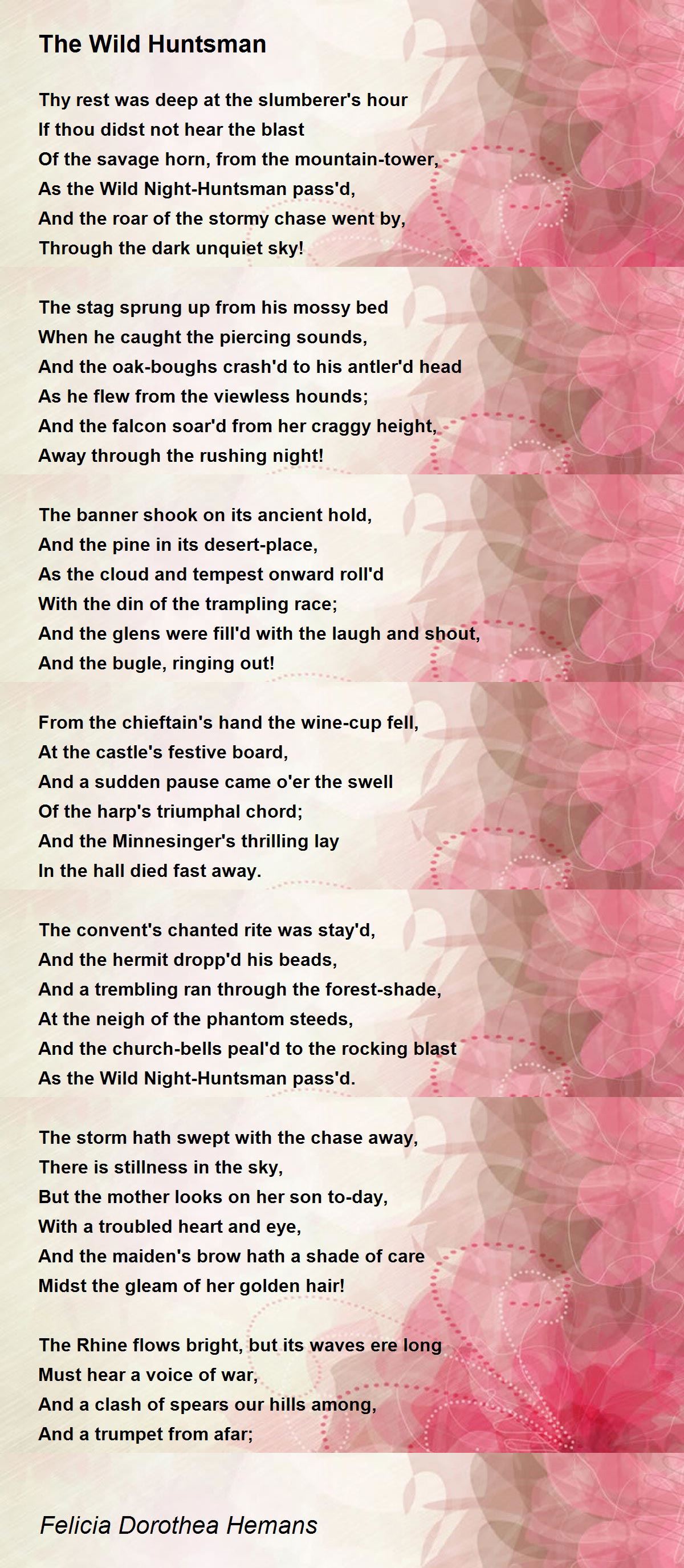 Like as a huntsman questions and answers picture