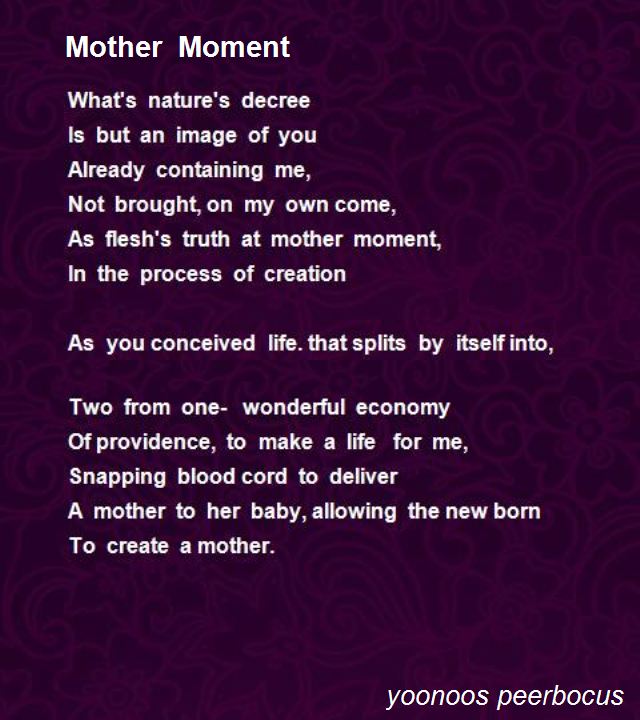 the hand that rocks the cradle poem