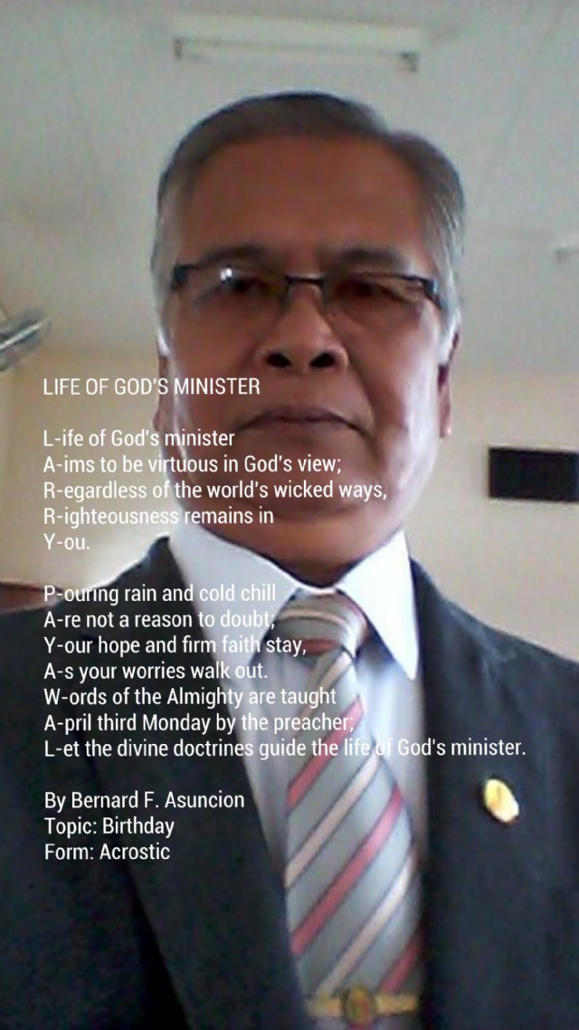 Life Of God's Minister