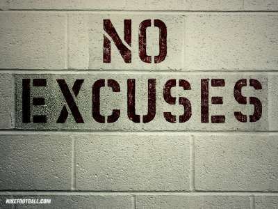 Find No Excuses