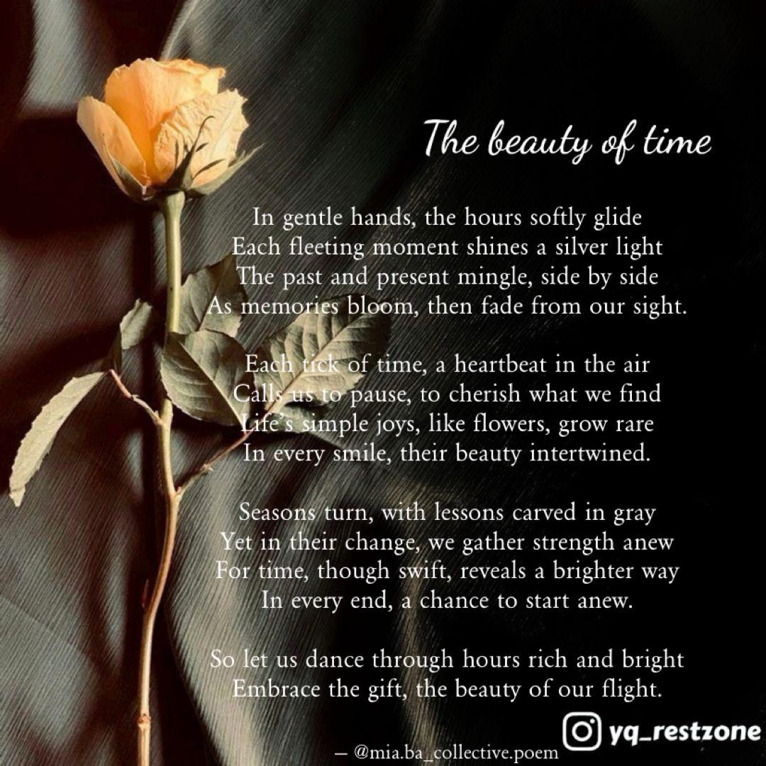 The Beauty Of Time