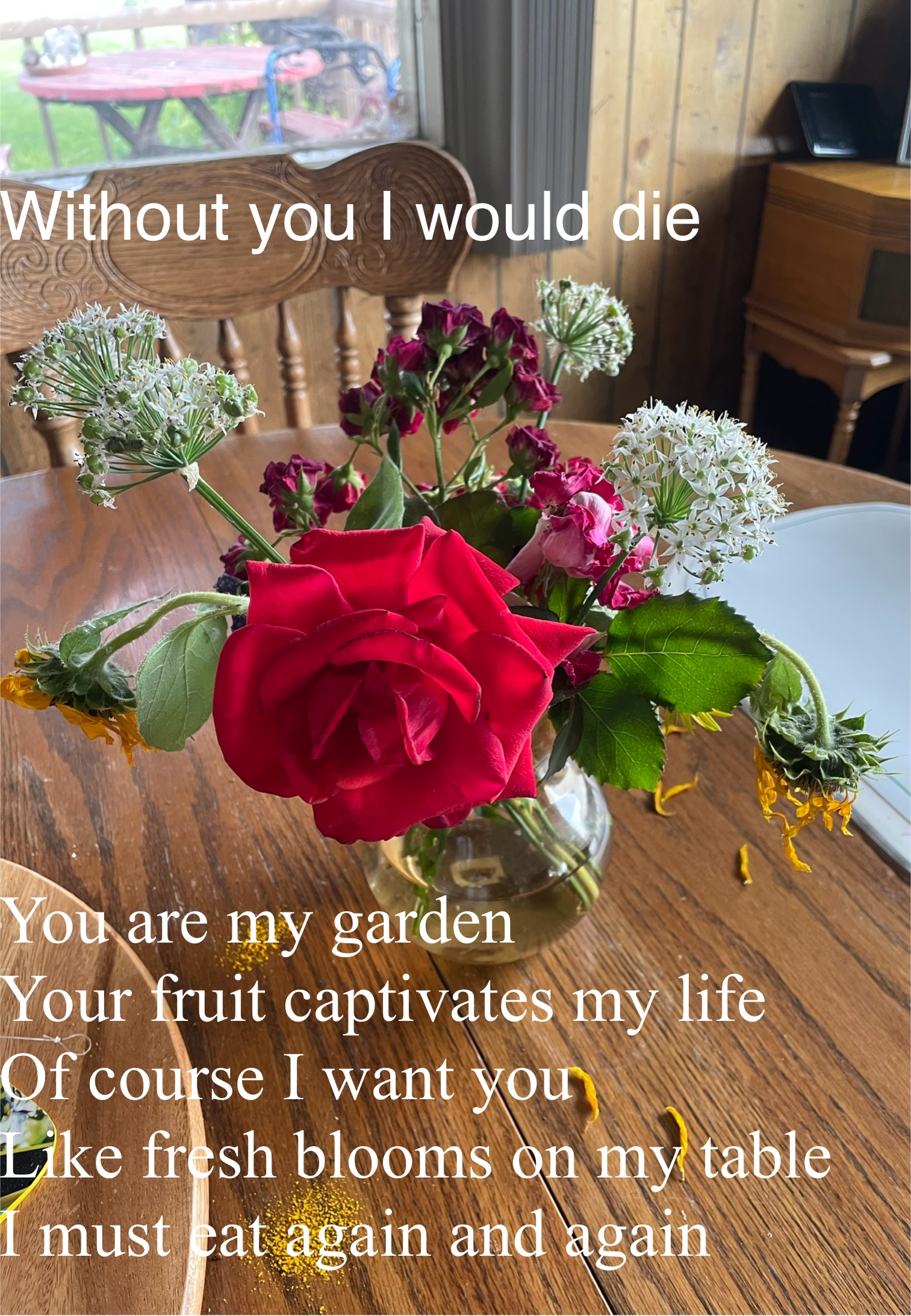 Without You I Would Die
