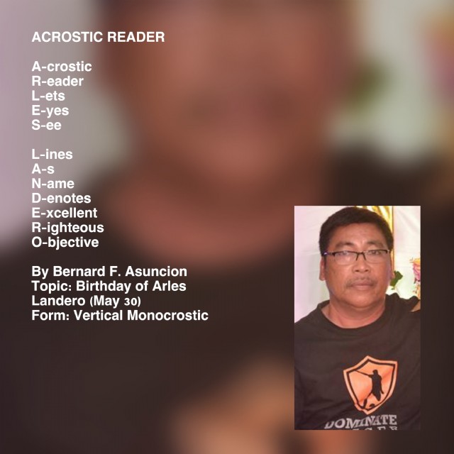 Acrostic Reader
