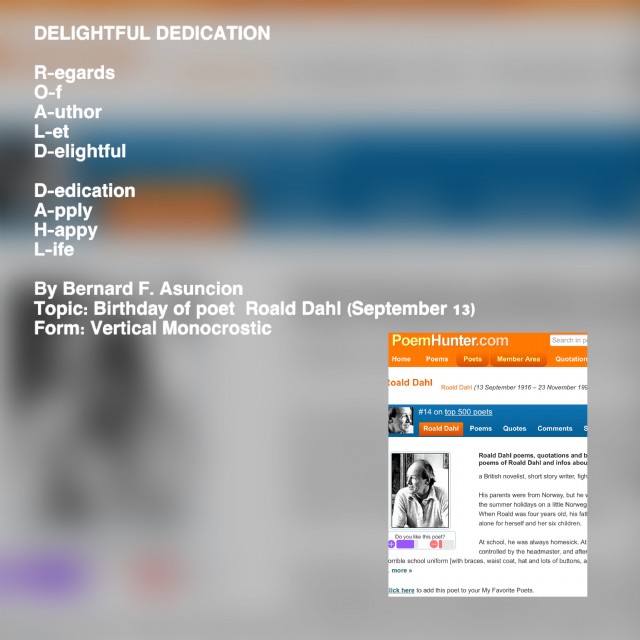 Delightful Dedication