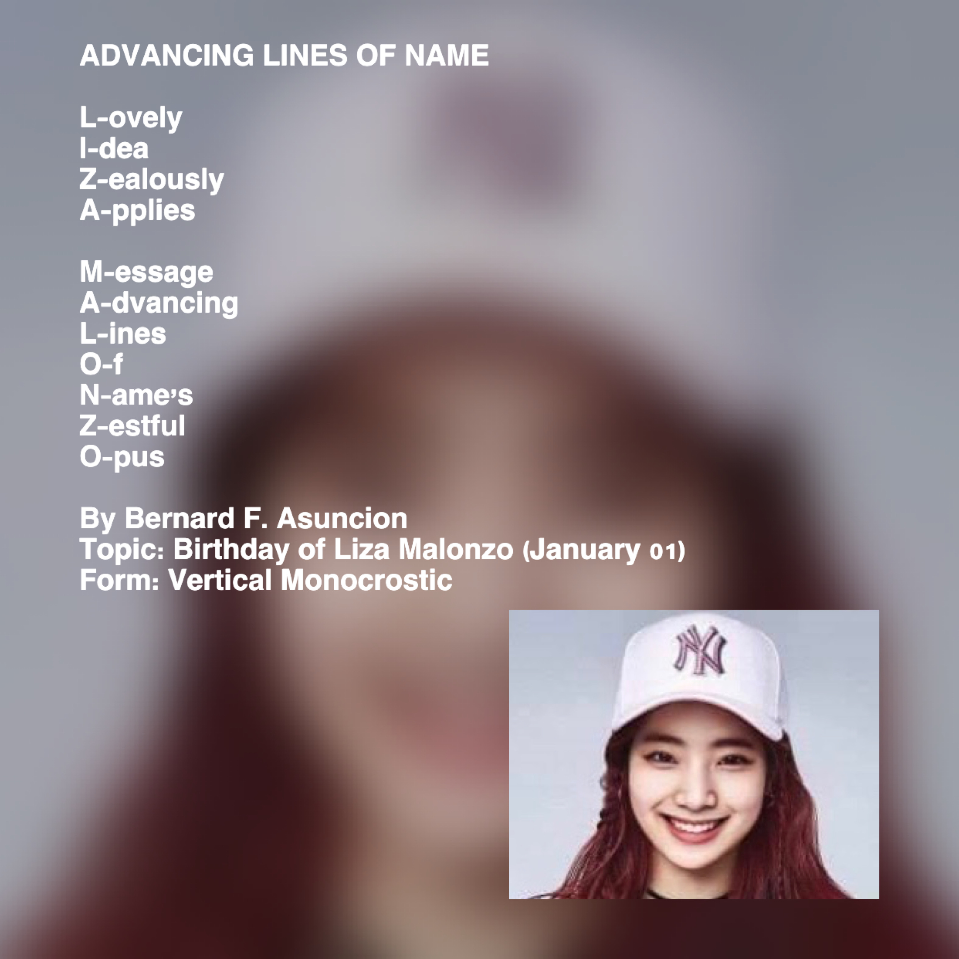 Advancing Lines Of Name