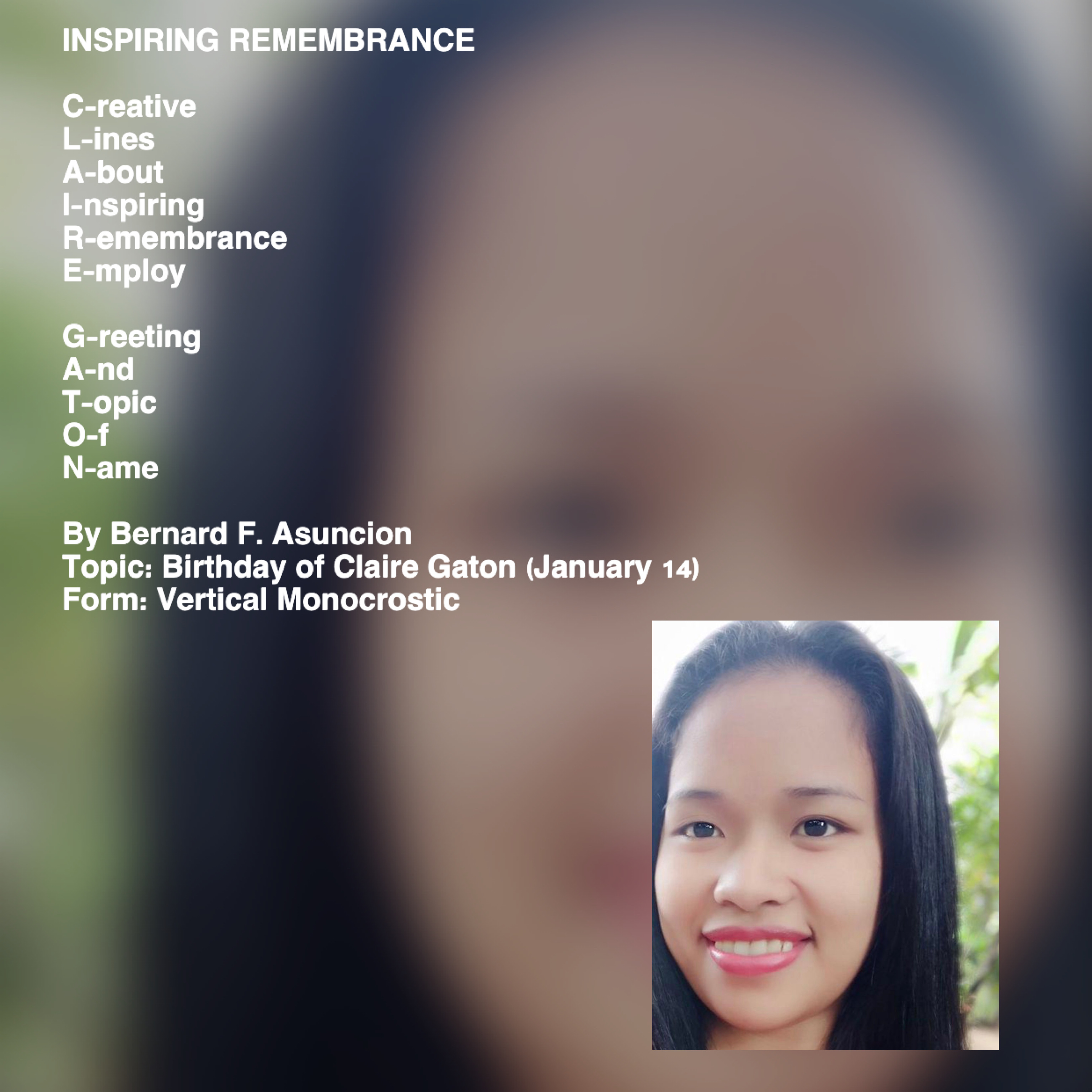 Inspiring Remembrance