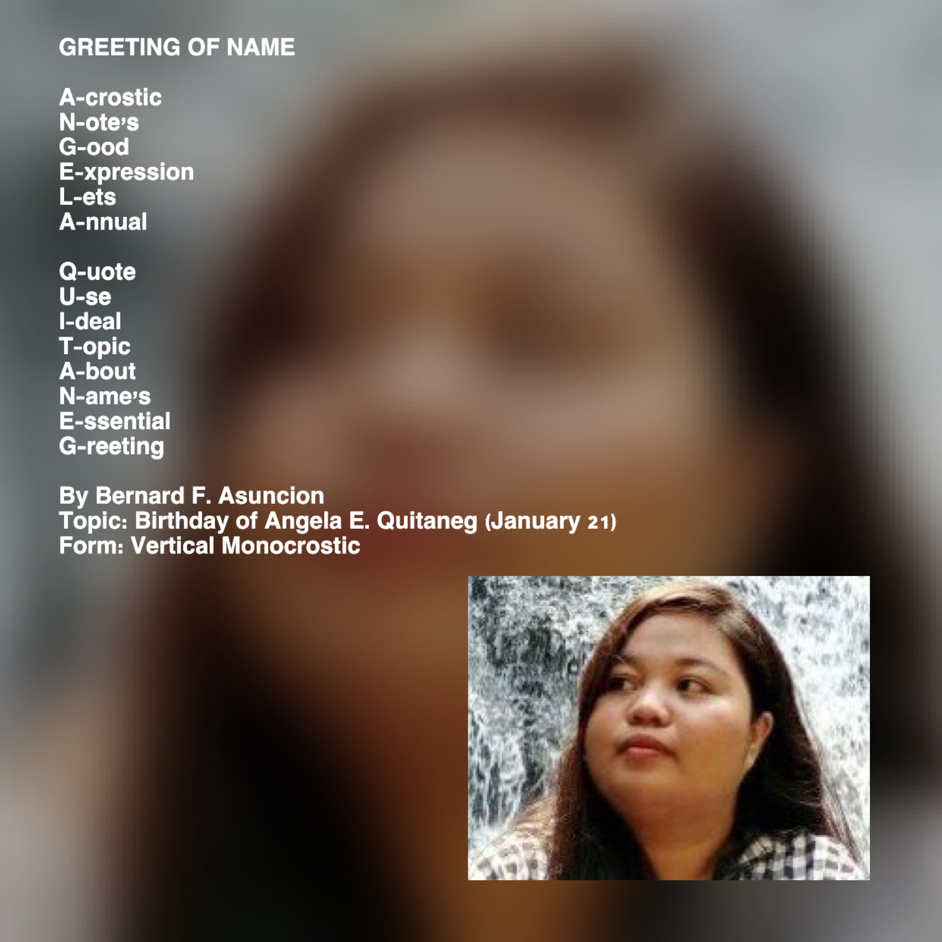 Greeting Of Name
