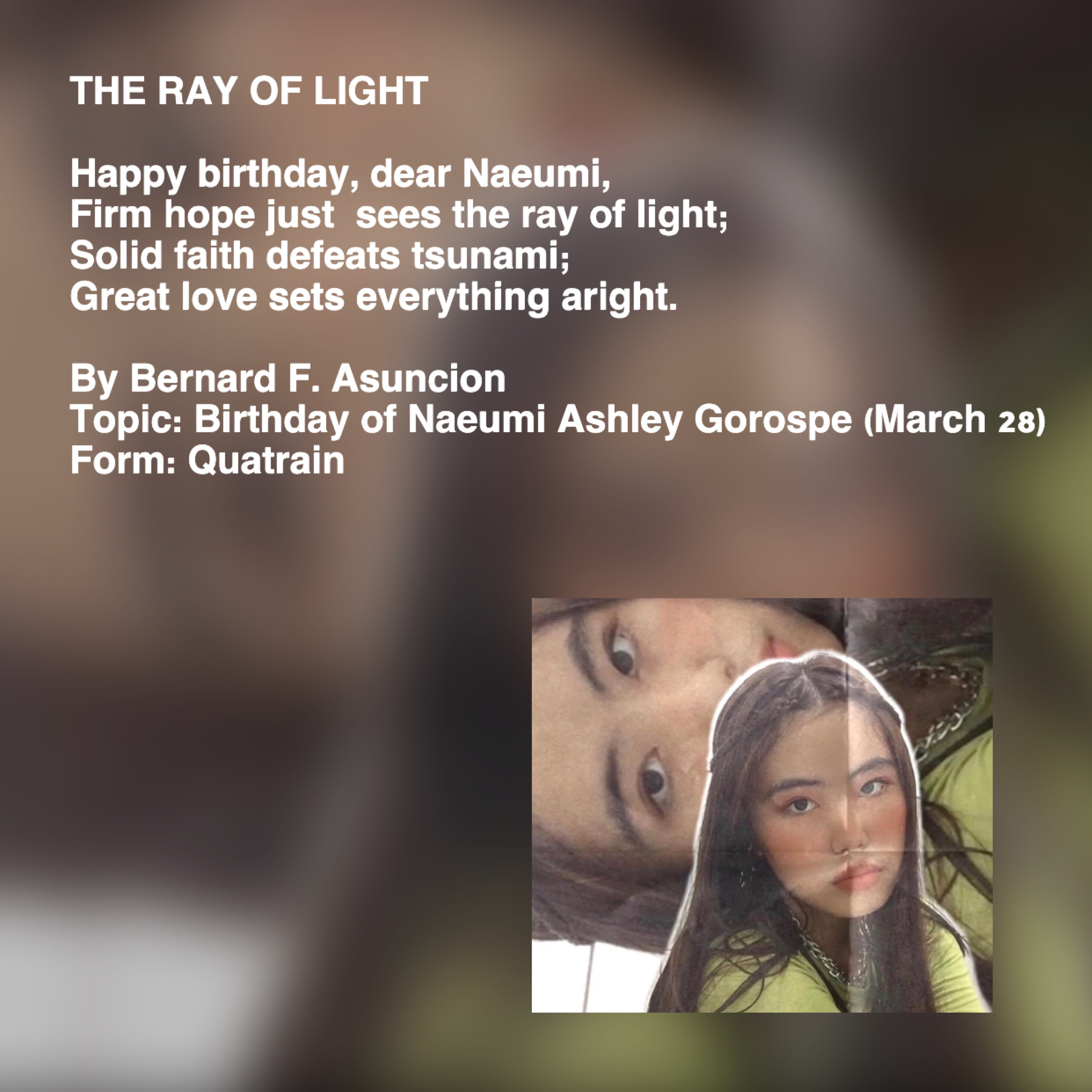 The Ray Of Light