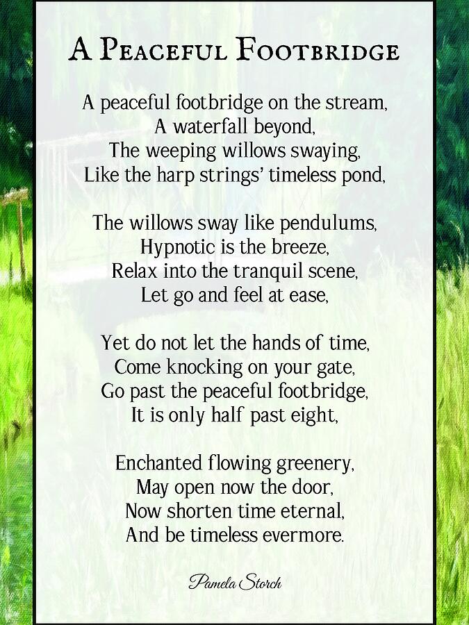 A Peaceful Footbridge