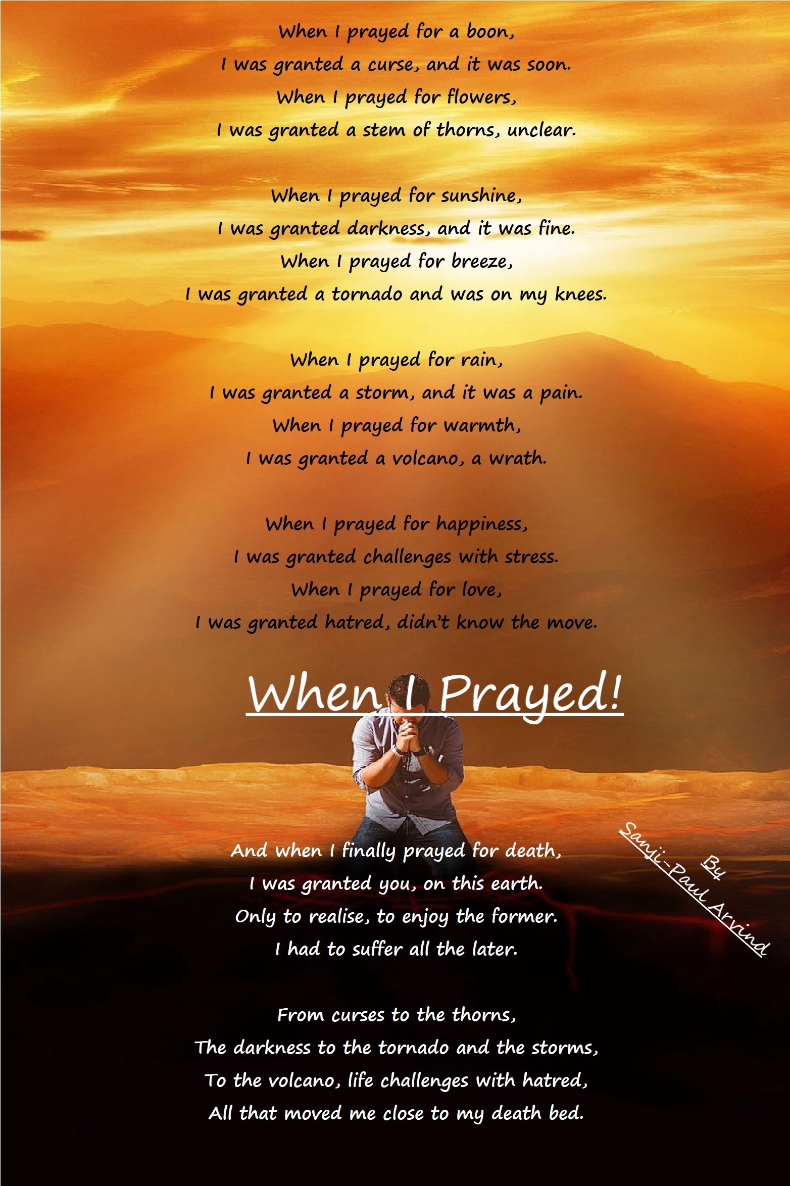 When I Prayed