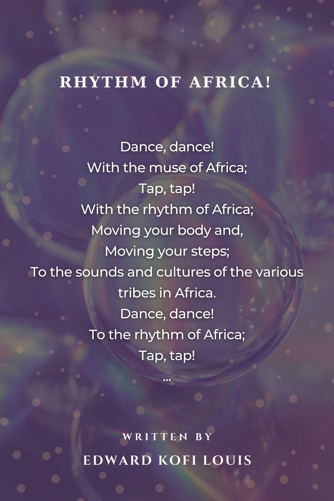 Rhythm Of Africa!
