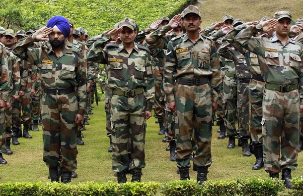 A Salute To The Indian Soldier