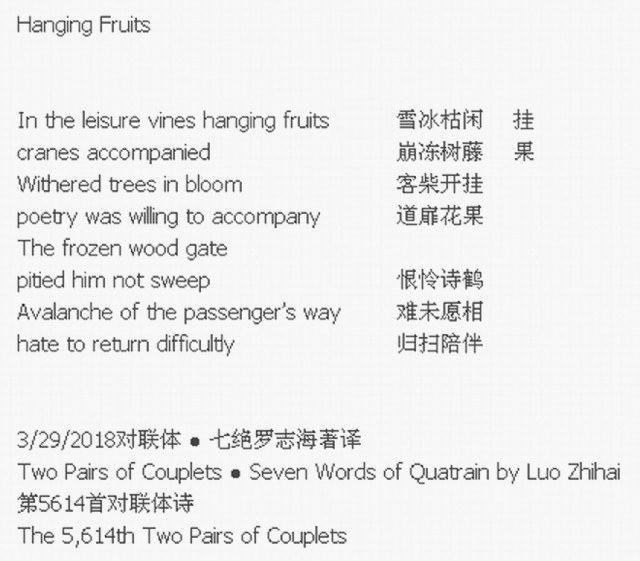 Hanging Fruits