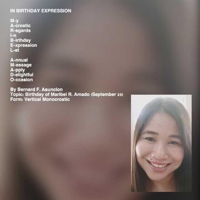 In Birthday Expression