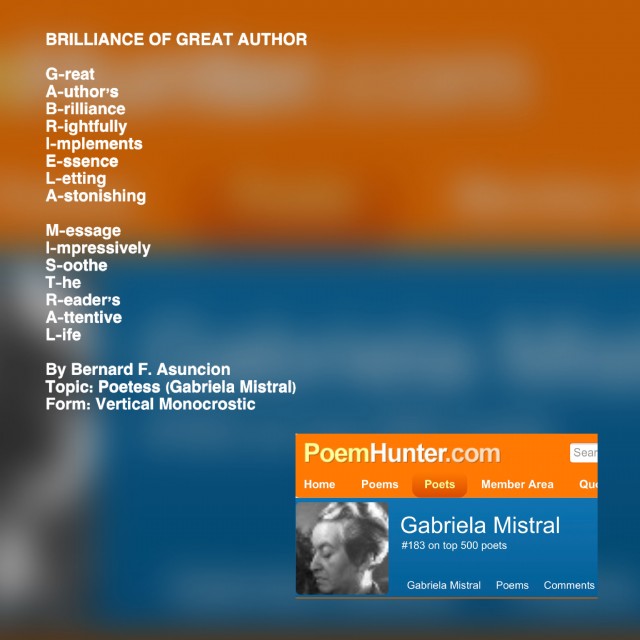 Brilliance Of Great Author