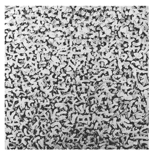 Greetings To Mark Tobey, In White Writing