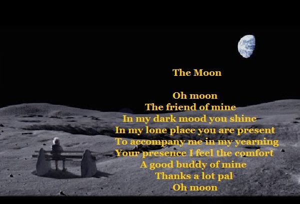 The Moon - [ Rictameter Poetry ]
