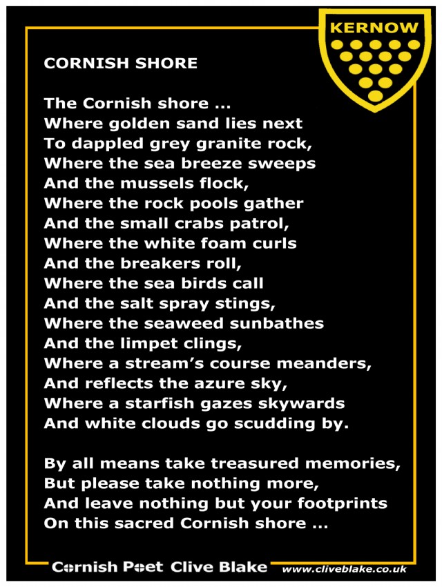Cornish Shore Poem by Clive Blake Poem Hunter