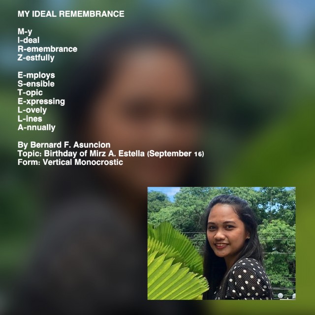 My Ideal Remembrance