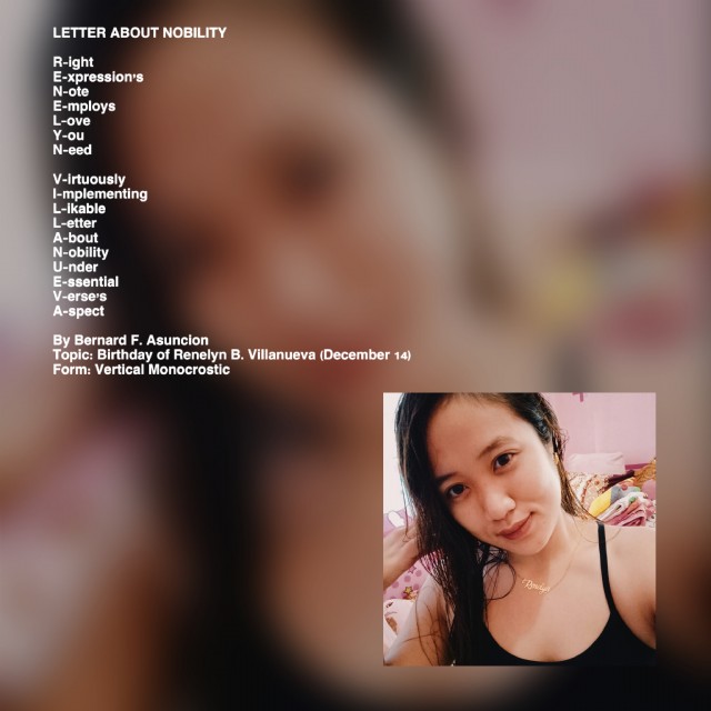 Letter About Nobility