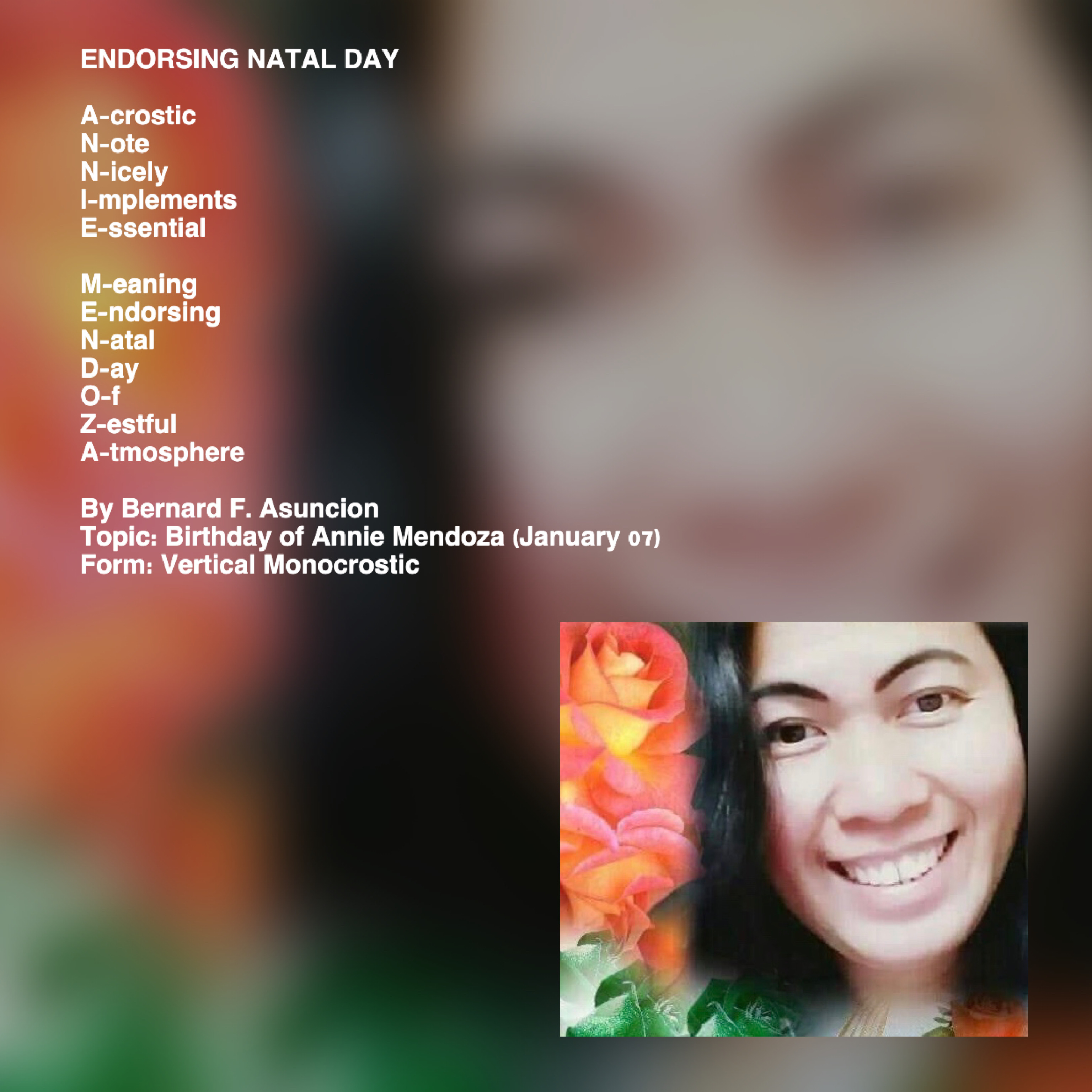 Endorsing Natal Day