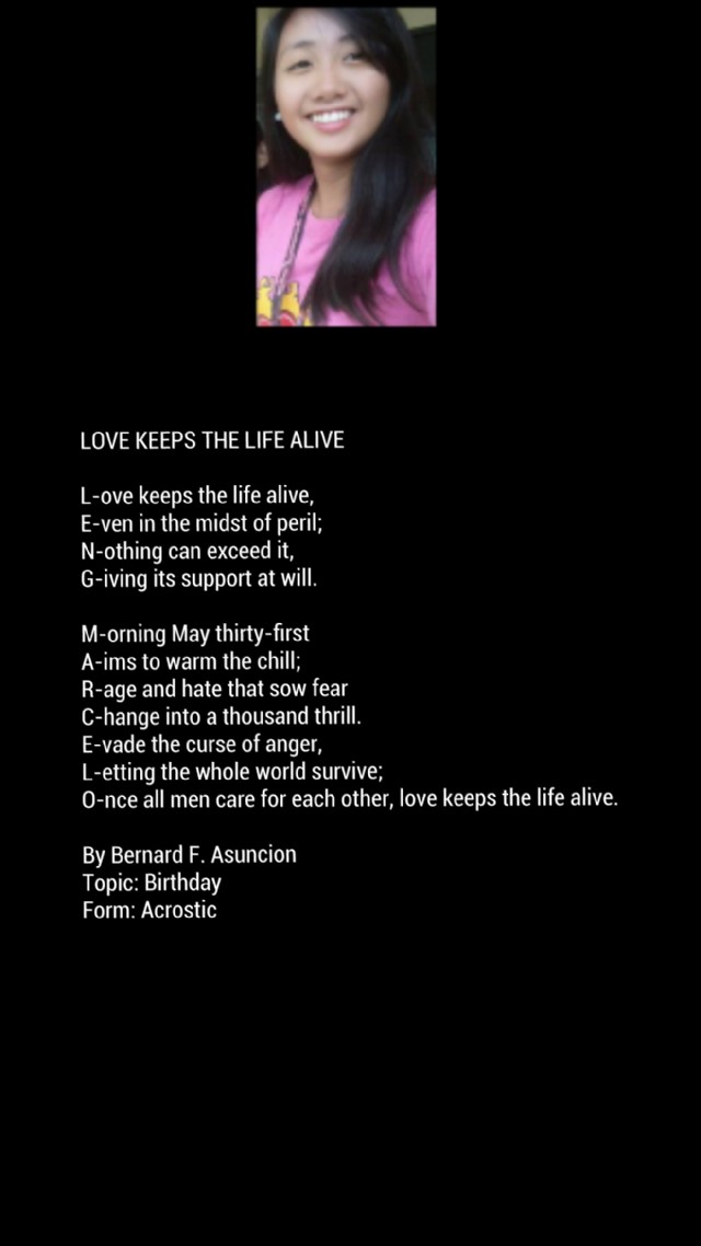 Love Keeps The Life Alive