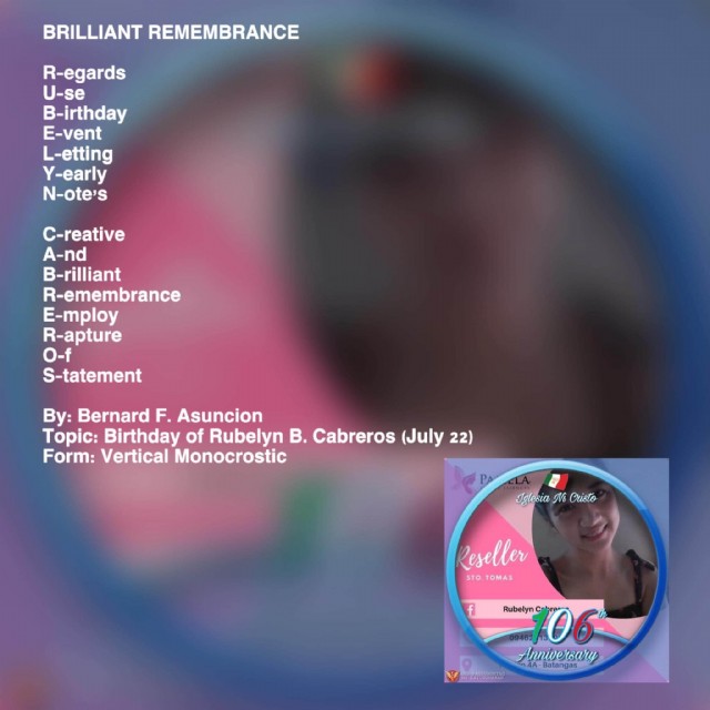 Brilliant Remembrance