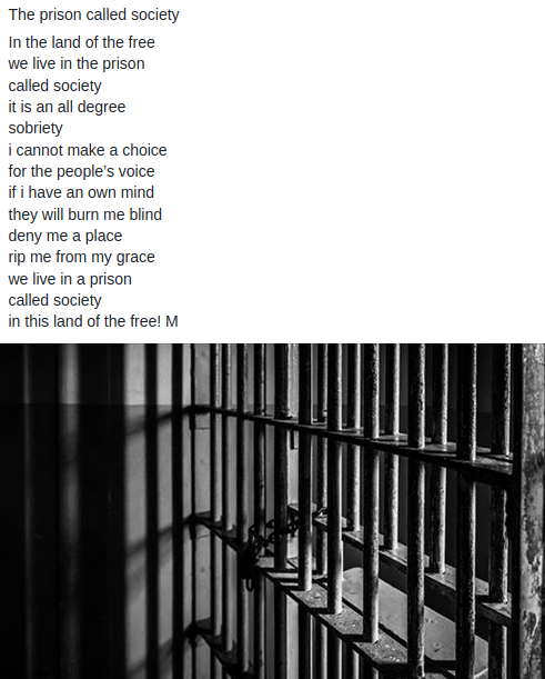 The Prison Called Society