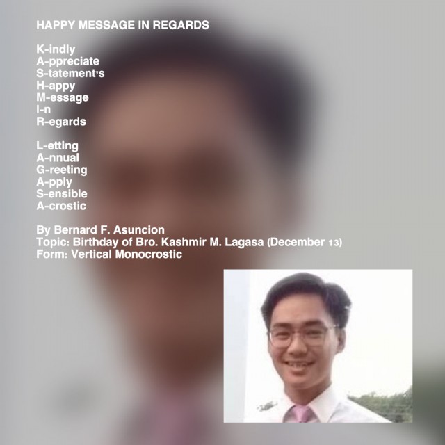 Happy Message In Regards