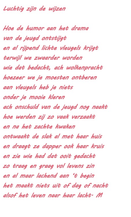 Luchtig Zijn De Wijzen