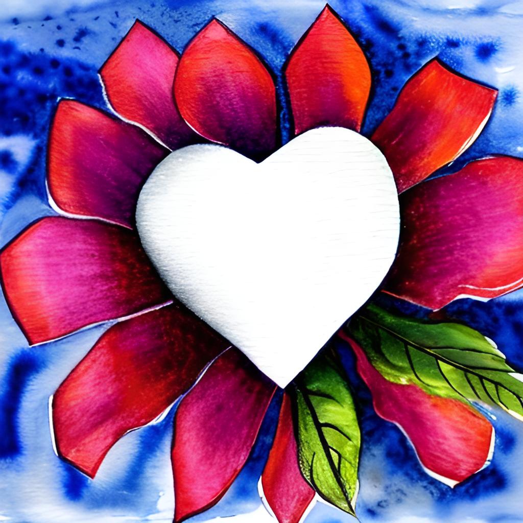 A Wild Card Flower Unique By Heart