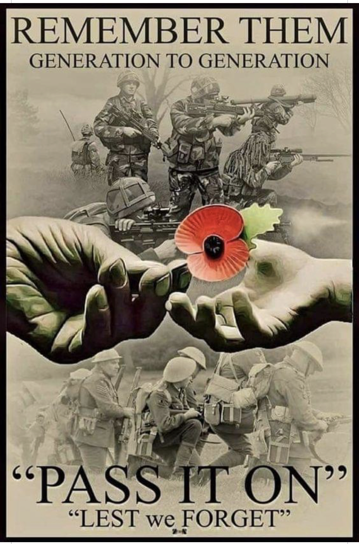 Remembering Them All On Remembrance Day.