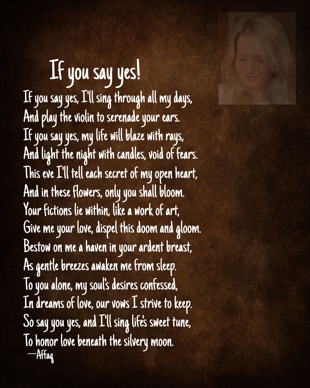If You Say Yes!