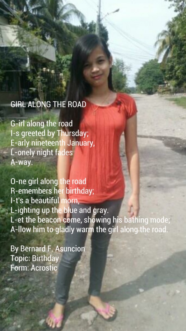 Girl Along The Road
