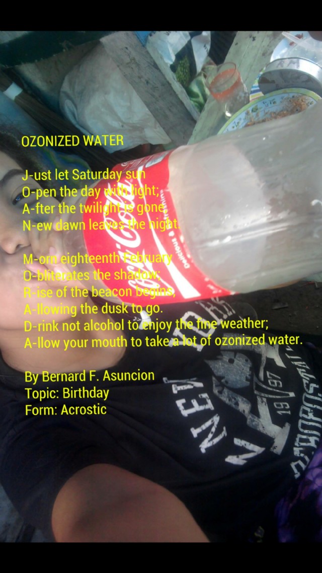 Ozonized Water