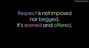 Give Respect