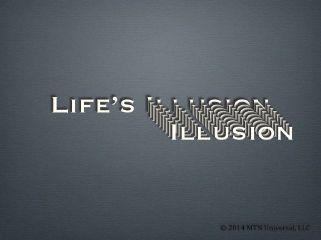 With An Illusion