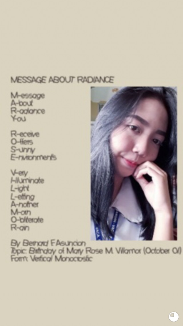 Message About Radiance