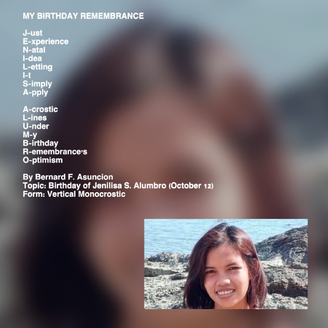 My Birthday Remembrance