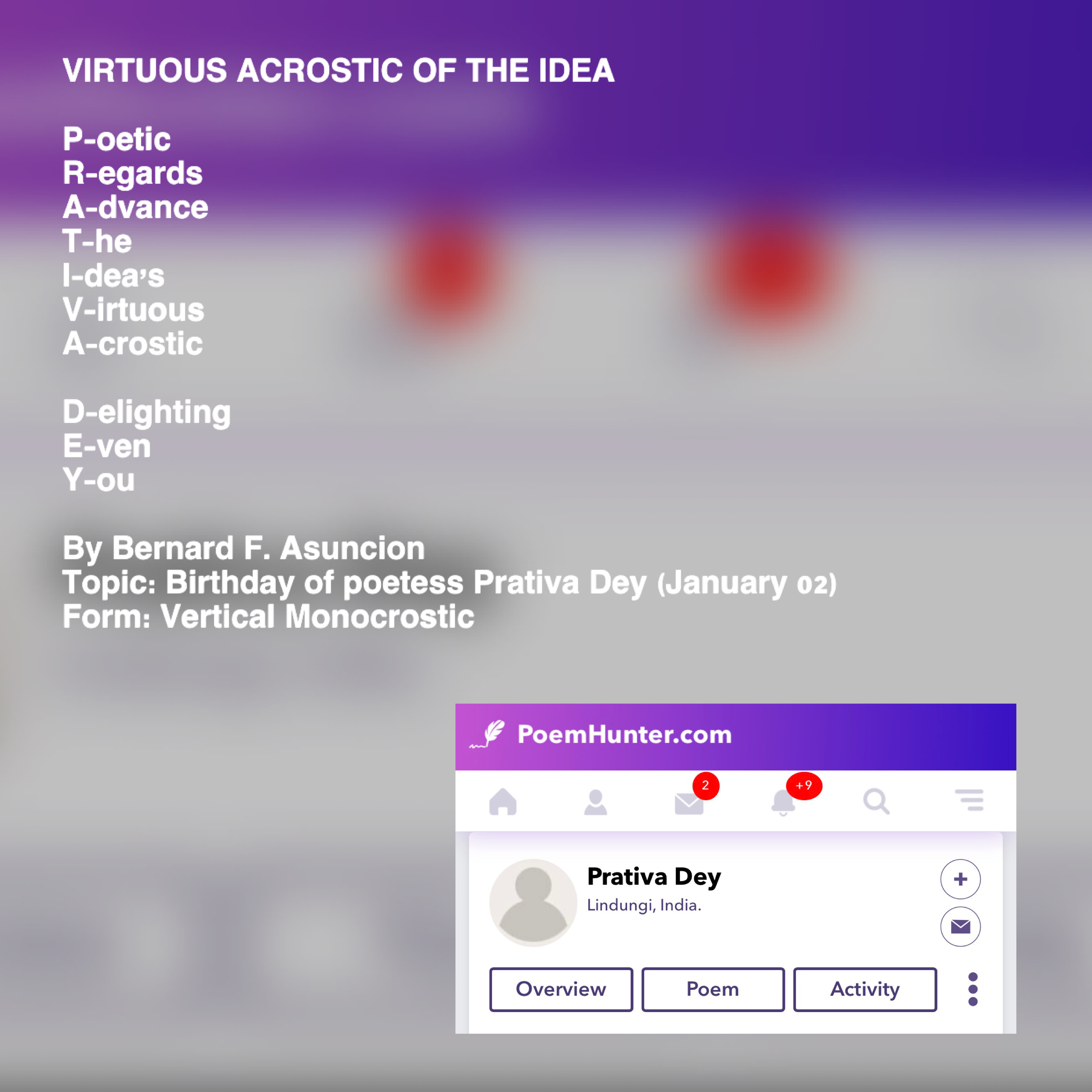 Virtuous Acrostic Of The Idea