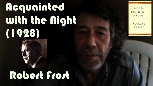 Познакомившись С Ночью (Acquainted with the Night - by Robert Frost)