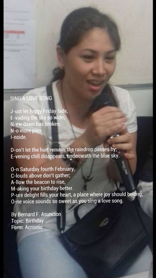 Sing A Love Song