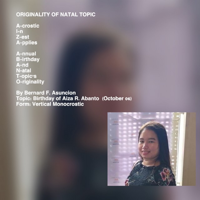 Originality Of Natal Topic