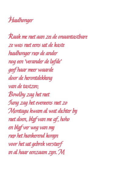 Huidhonger