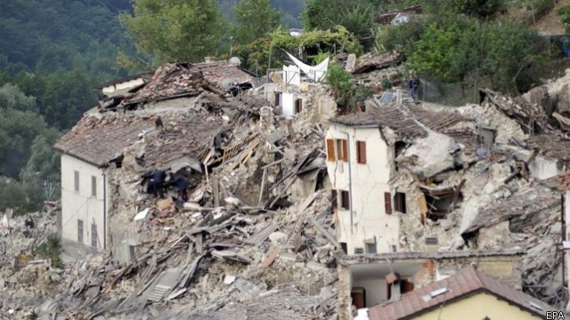 Italy Earthquake- May Your Tears Subside With Grace