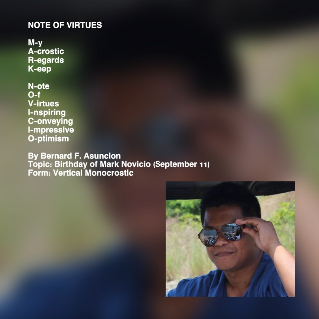 Note Of Virtues
