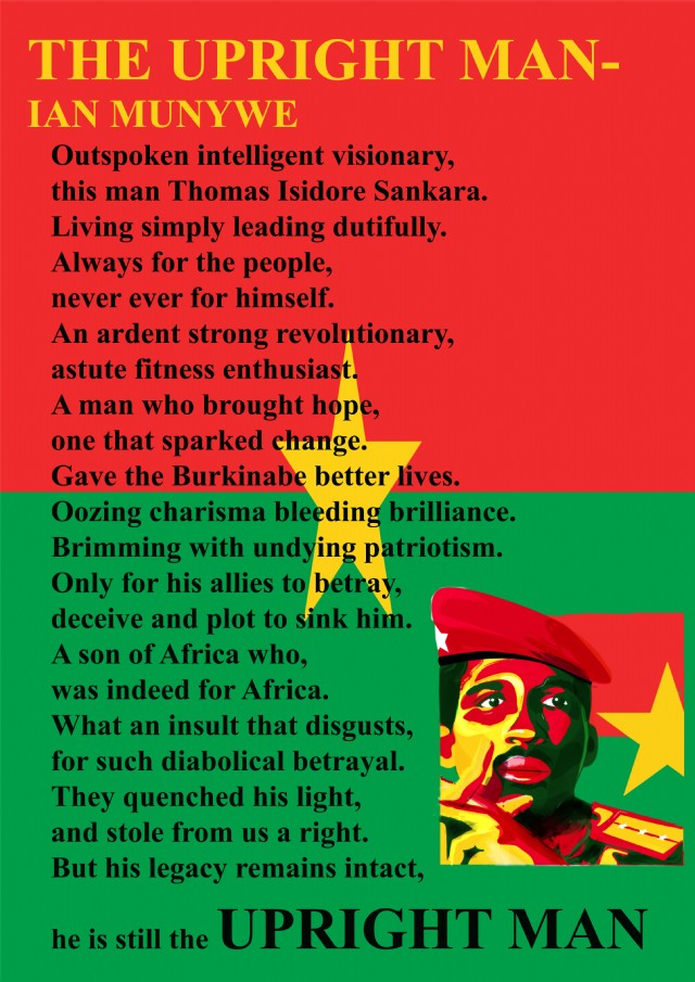 Thomas Isidore Sankara-The Upright Man-Ian Munywe